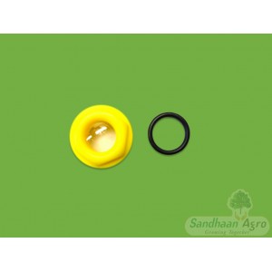 OIL GLASS WITH 'O' RING FOR BRASS PUMP 2 STROKE (Minimum 50 Pc.s)